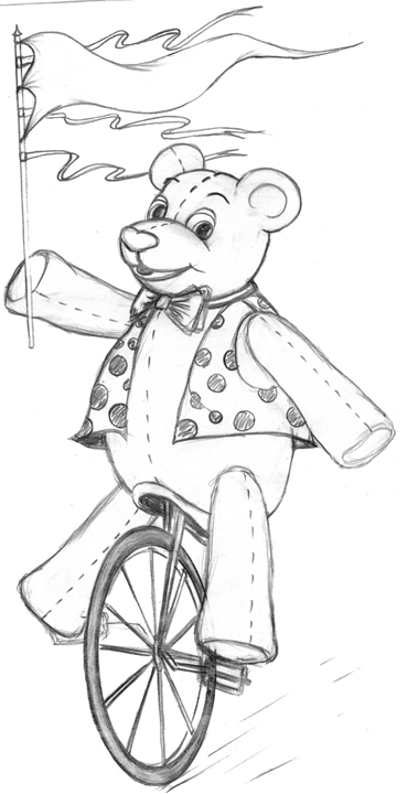 Teddy Unicycle